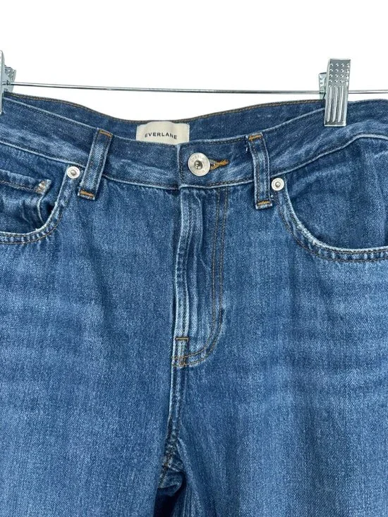 👖 Everlane Way High Straight Barrel Jeans 26R Organic Cotton👖 - Picture 6 of 13